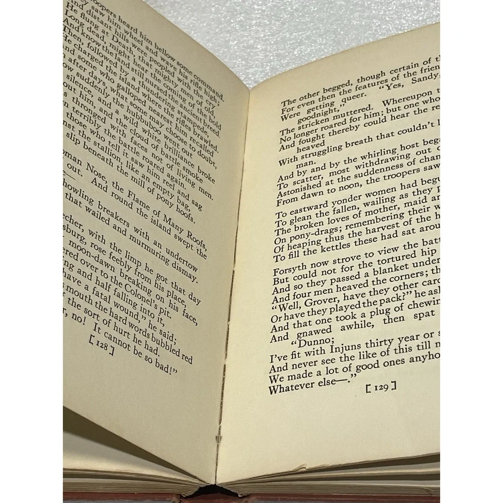 1926 The Song of the Indian Wars John Neihardt Allen True Illus Luther College